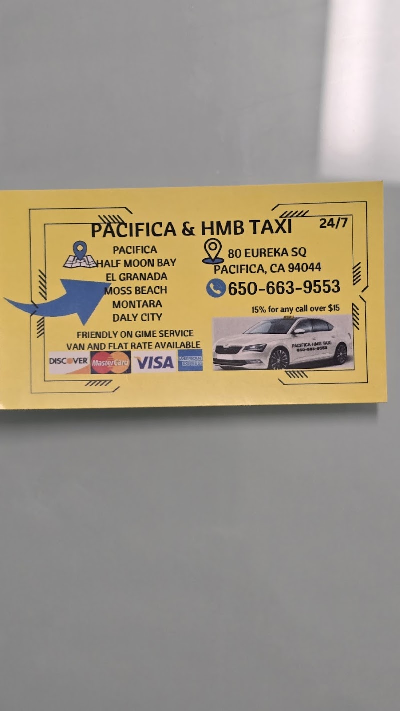 Pacifica HMB taxi cab photo 2