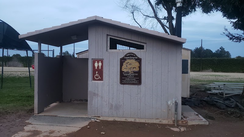 Photo of Baseball Field Restroom @ Congress Springs Park, Saratoga, California