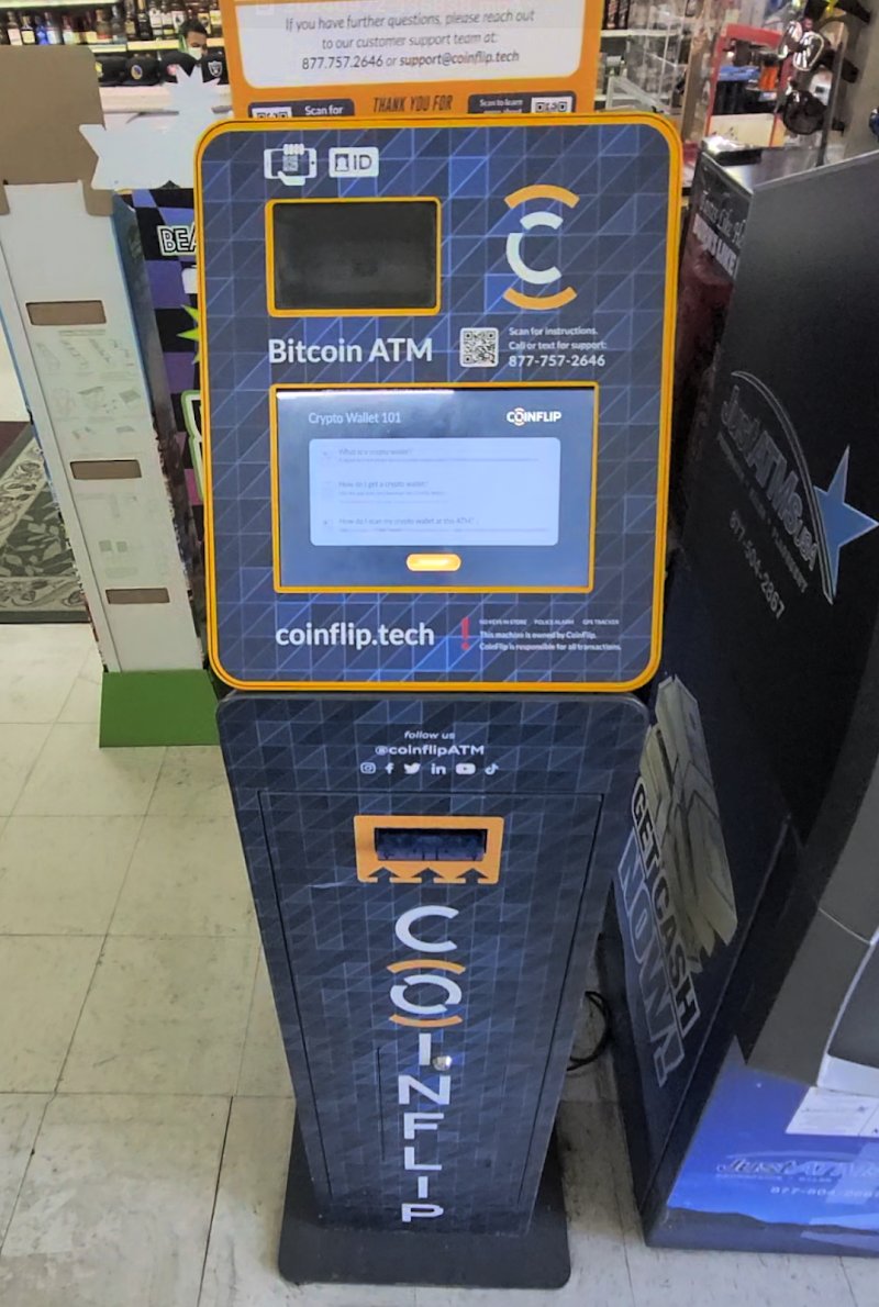 CoinFlip Bitcoin ATM - Pasha Liquor And Gas (Concord) photo 3
