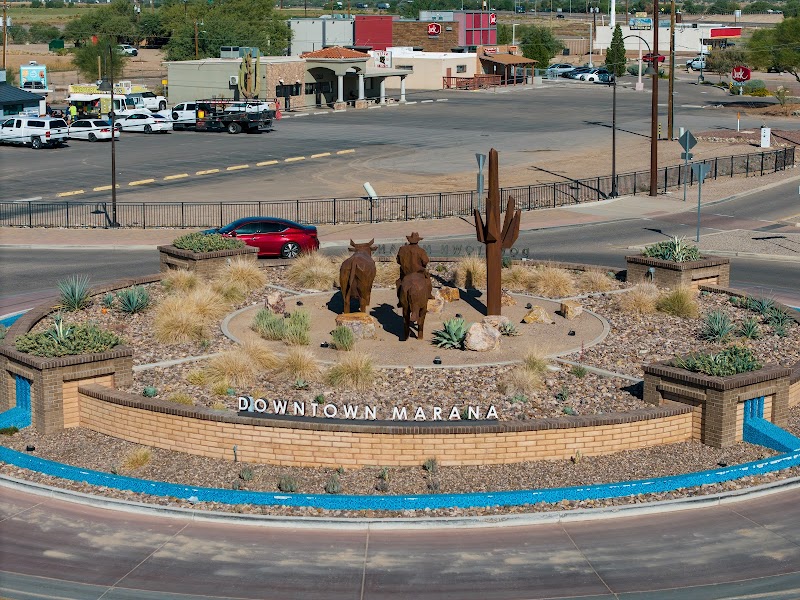Downtown Marana Sign/Cowboy Statue photo 4