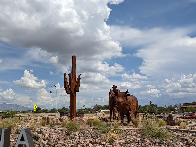 Downtown Marana Sign/Cowboy Statue photo 2