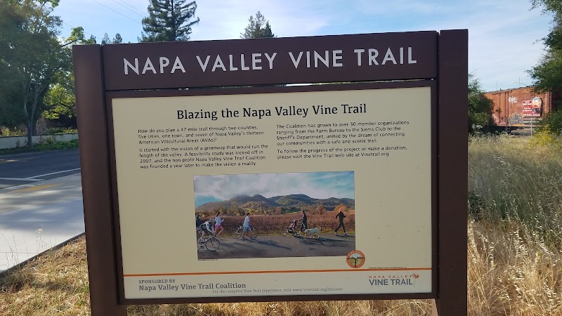 Napa Valley Vine Trail Trailhead at Redwood and Solano photo 4