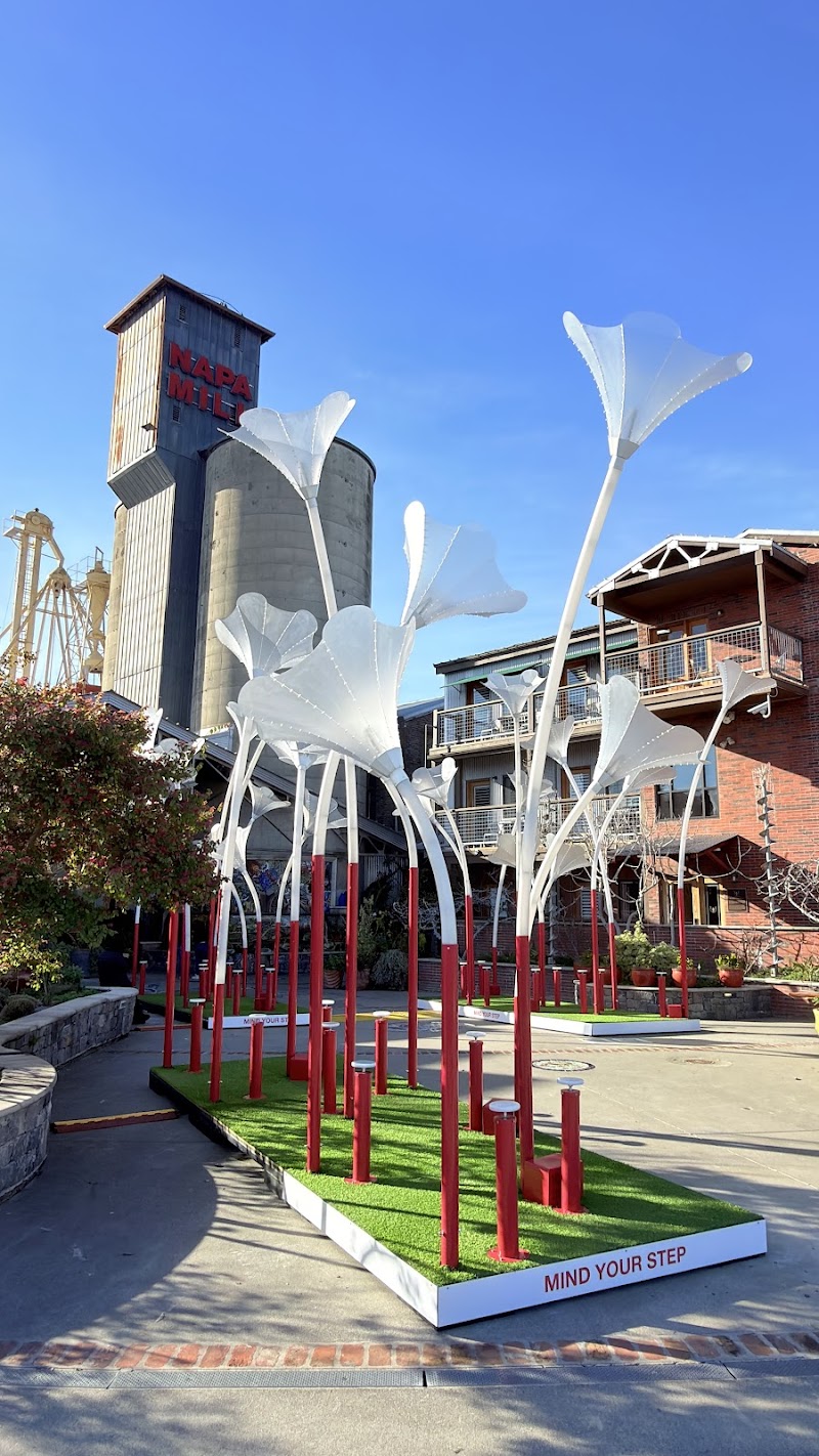 Photo of Bee Violet sculpture