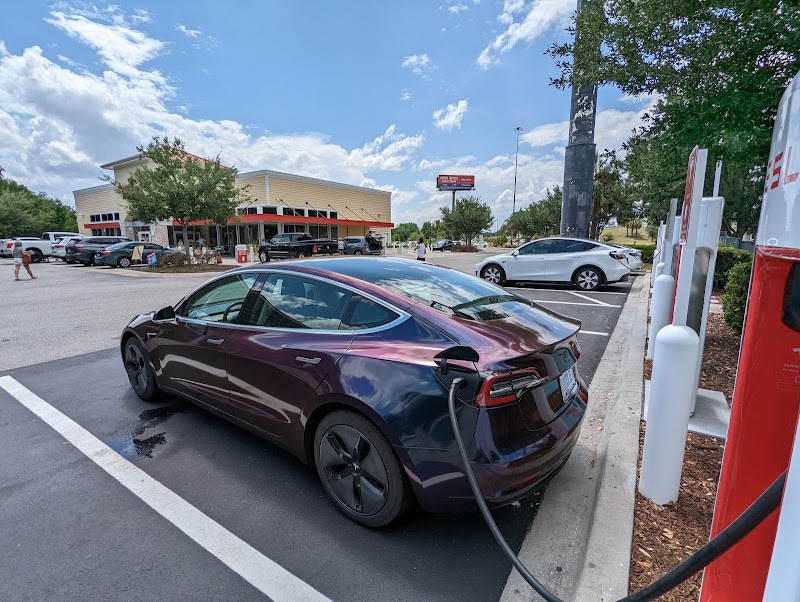 Photo of Tesla Supercharger