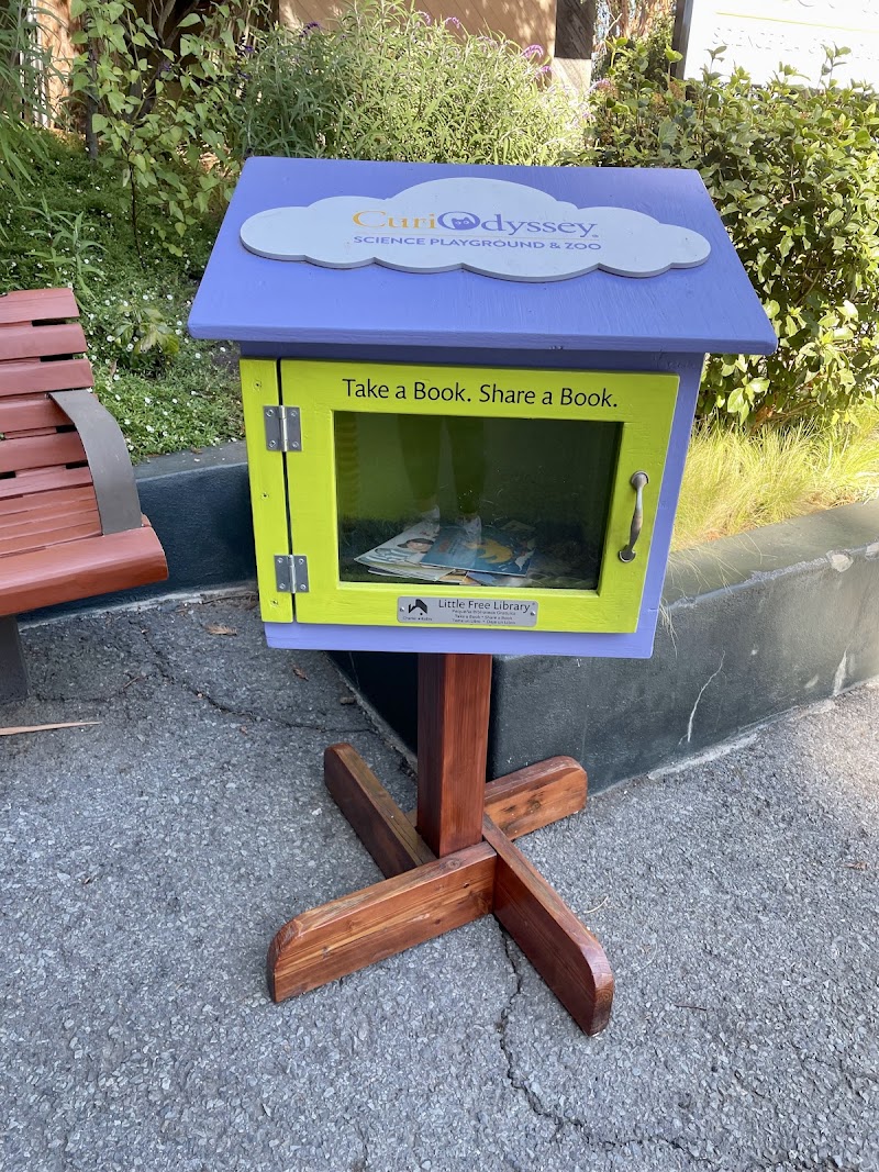 Photo of CuriOdyssey Little Free Library