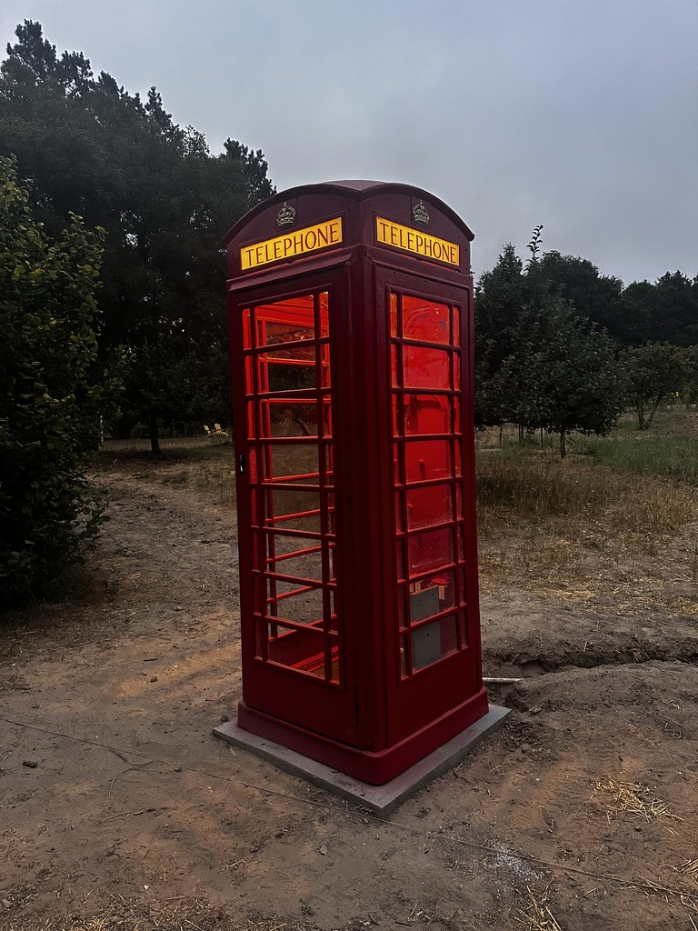 Classic British Telephone Booth photo 2