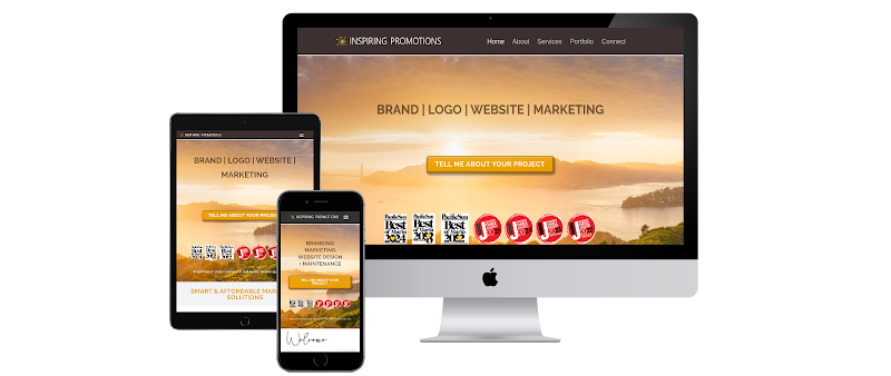 Photo of Inspiring Promotions Website Design