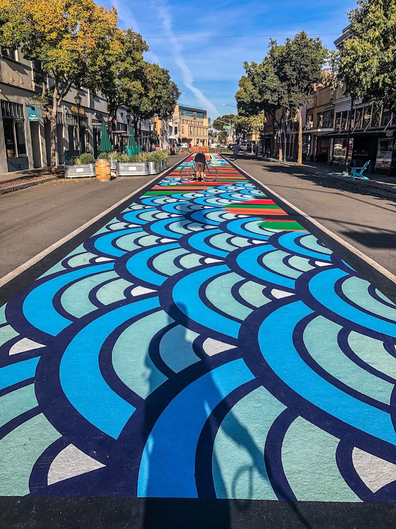 Photo of B Street Pedestrian Mall Mural