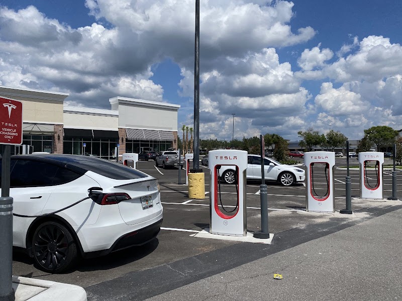 Photo of Tesla Supercharger