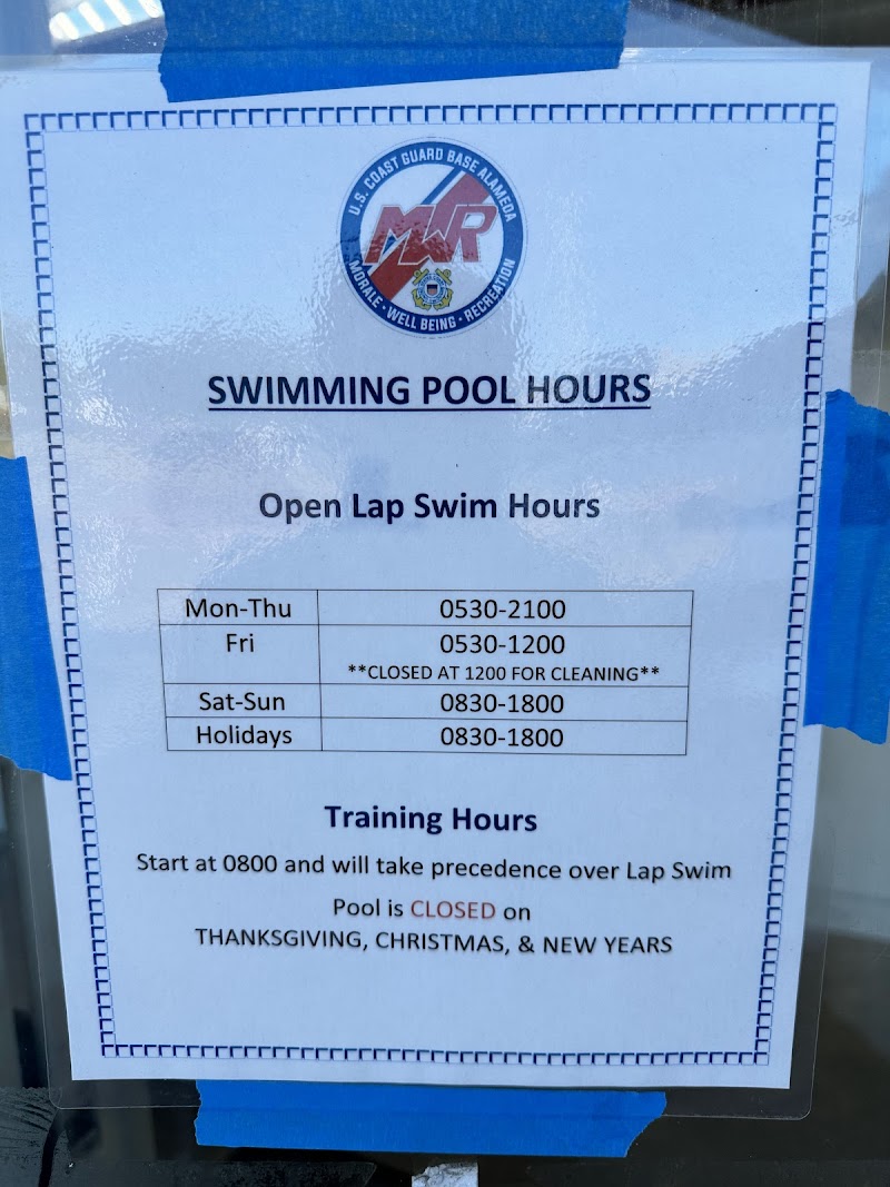 Photo of USCG Base Alameda Pool