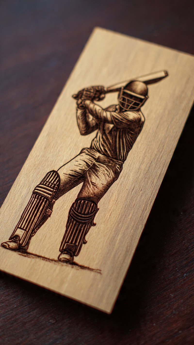 Cricsavvy.ai Bat protection and Laser Engraving photo 3