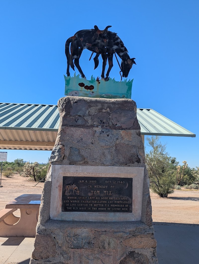 Photo of Tom Mix Memorial