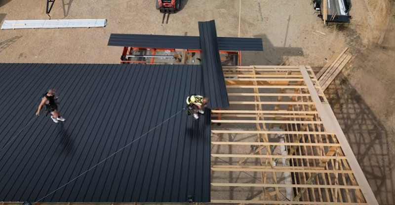 Photo of Zenith metal roofing