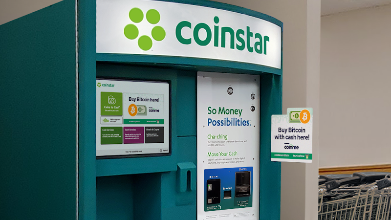 Photo of Coinstar Kiosk - Bitcoin ATM
