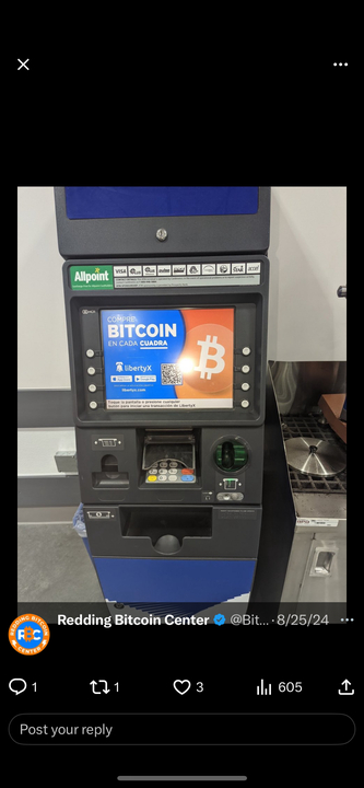 Photo of LibertyX Bitcoin ATM