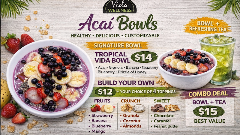 Acai Bowls - Smoothies - Energy Drinks photo 5