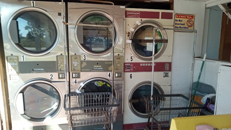 Photo of public coin laundry