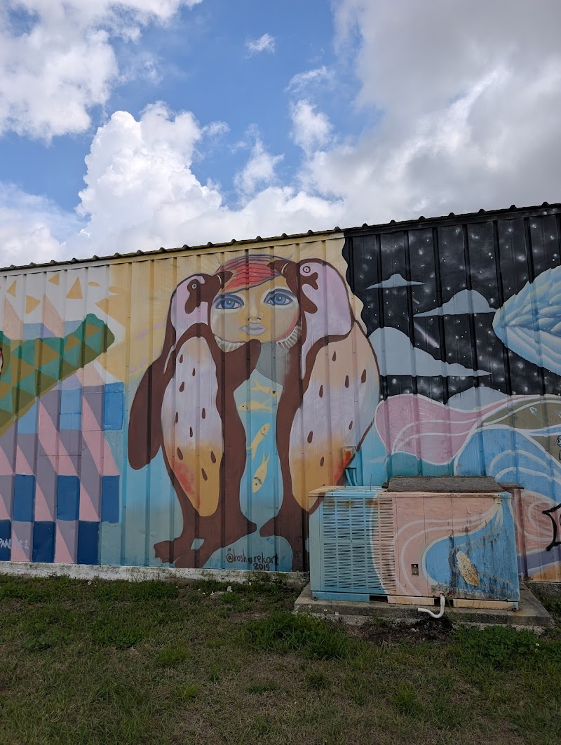 Photo of Animal mural wall