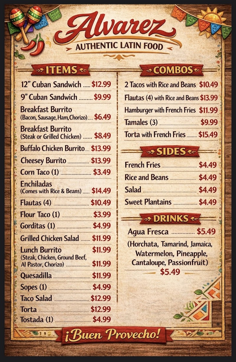 Alvarez Authentic Latin Cafe photo 5