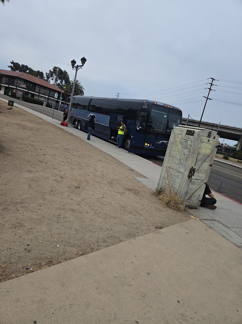 Photo of San Diego Greyhound Bus Stop