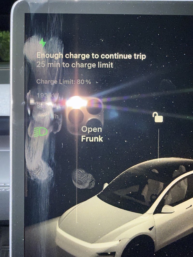 Photo of Tesla Supercharger