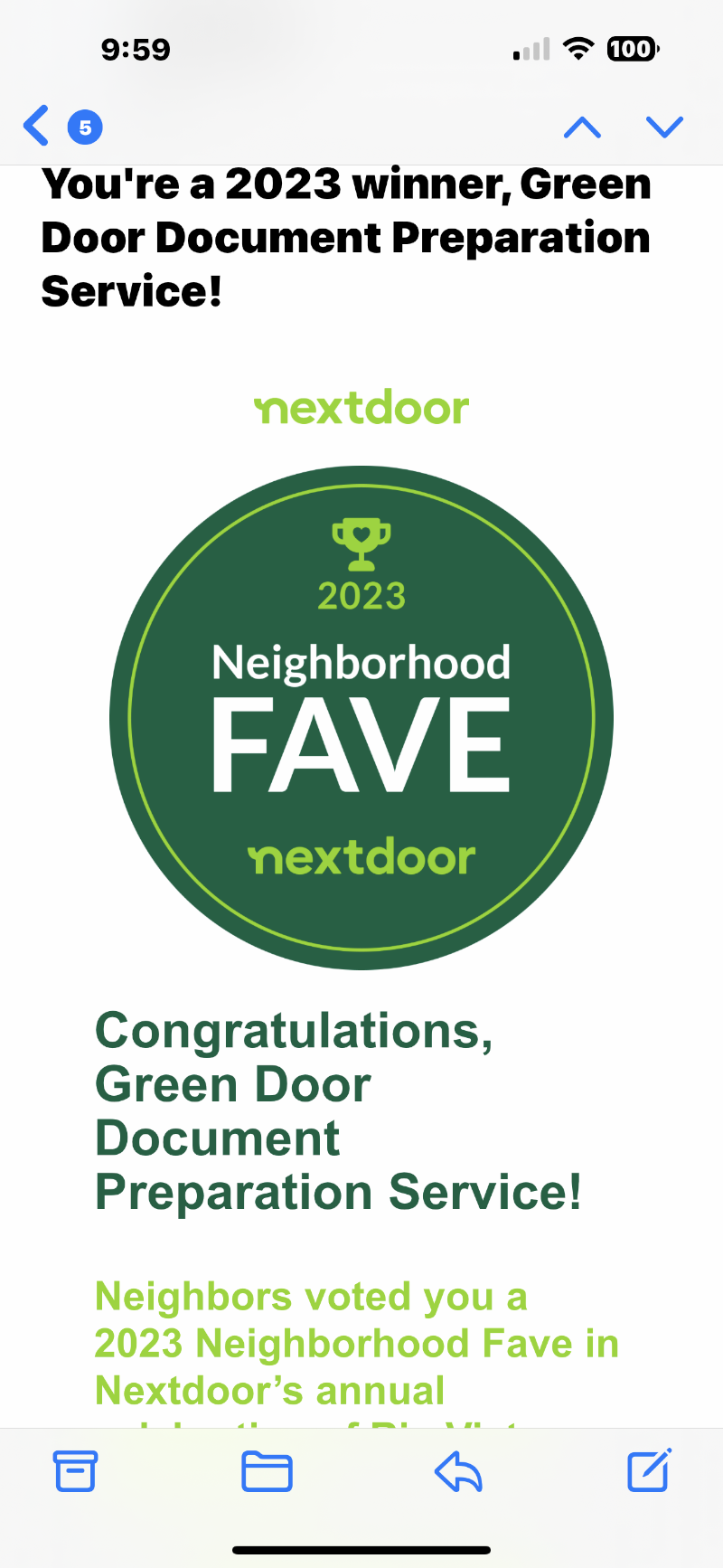 Green Door Document Preparation Service photo 3