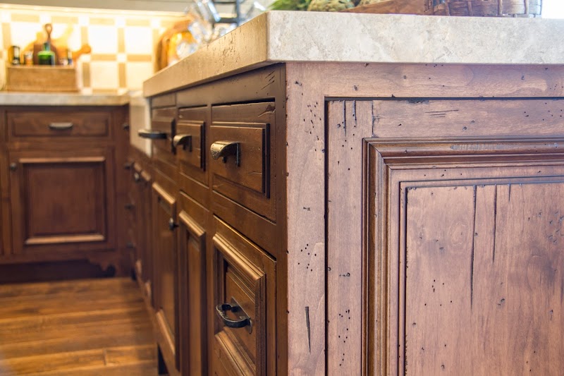 B Wood Cabinet Painting photo 5