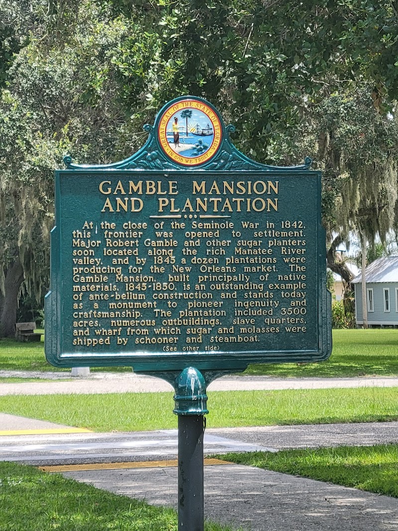 Photo of Gamble Mansion Sugar Mill