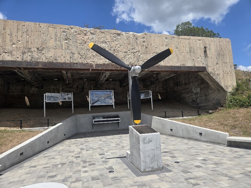 Photo of WWII Gunnery Backstop Memorial