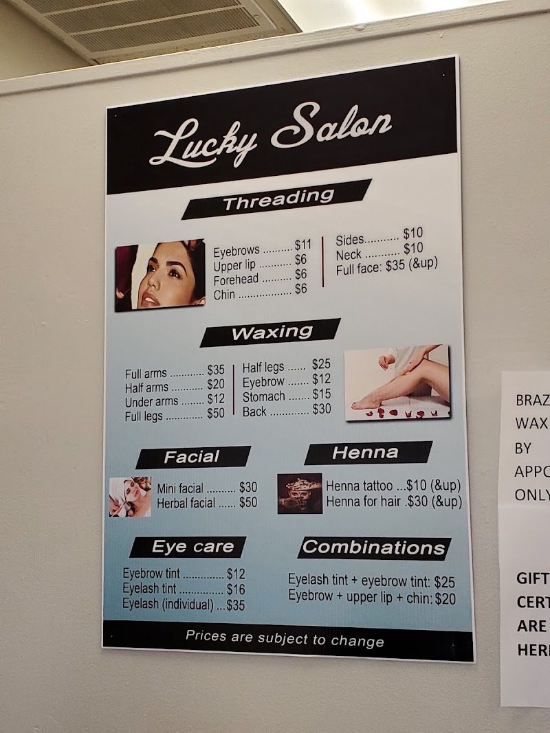 Lucky Salon - Eyebrow Threading | Waxing | Facials | Eyelash Extensions in Apollo Beach, Florida photo 3