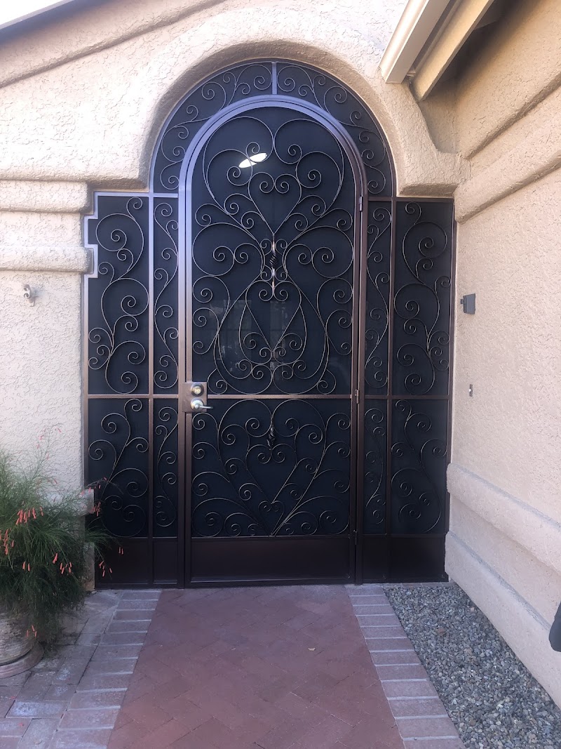 Copper corridor doors Apodaca Artistic Irons of Arizona photo 5