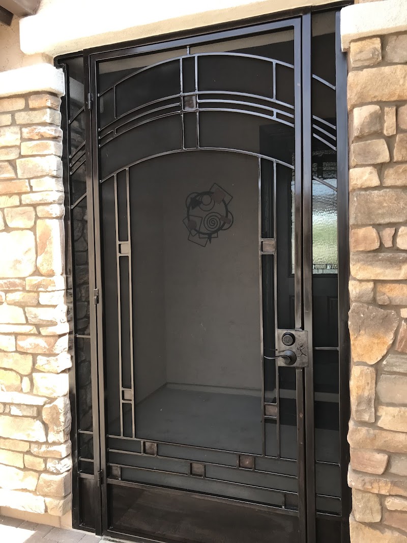Copper corridor doors Apodaca Artistic Irons of Arizona photo 4