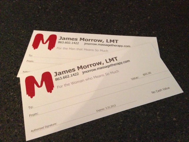 James Morrow, Lakeland Massage Therapist photo 4
