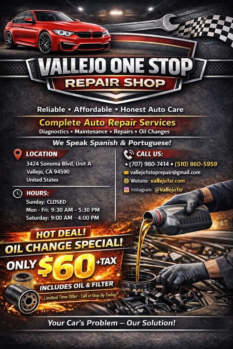 Photo of Vallejo One Stop Repair Shop