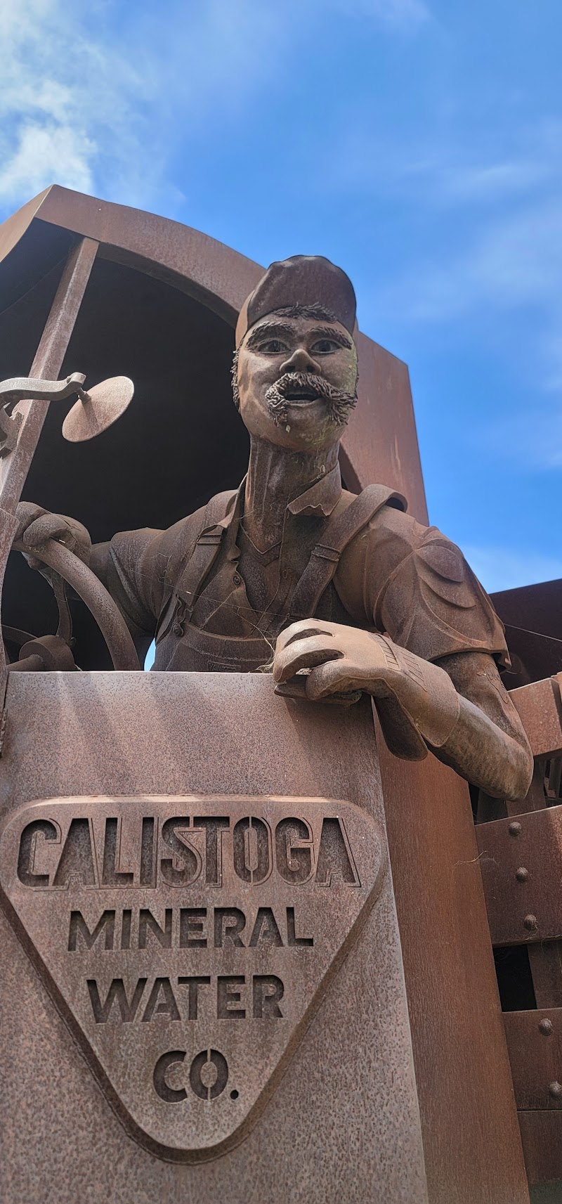 Calistoga Water Truck Sculpture photo 3