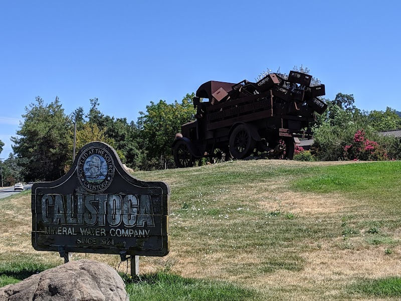 Calistoga Water Truck Sculpture photo 2
