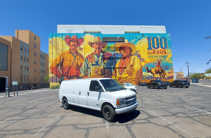 Photo of Tucson City Court Building Mural