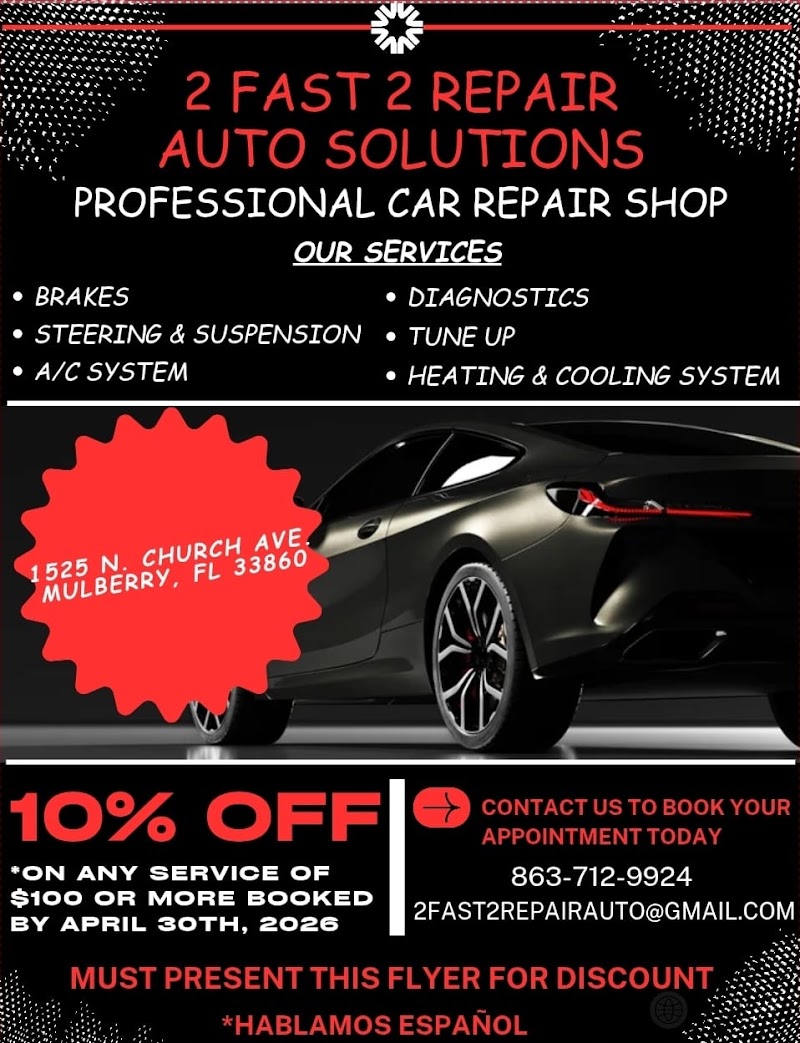Photo of 2 Fast 2 Repair Auto Solutions
