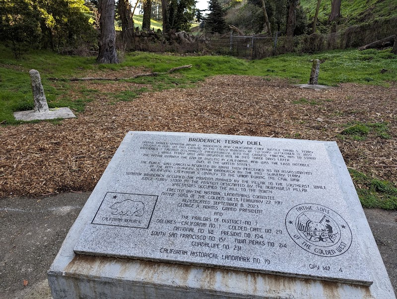 Photo of Broderick-Terry Duel Site