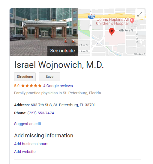 Photo of Israel Wojnowich, MD
