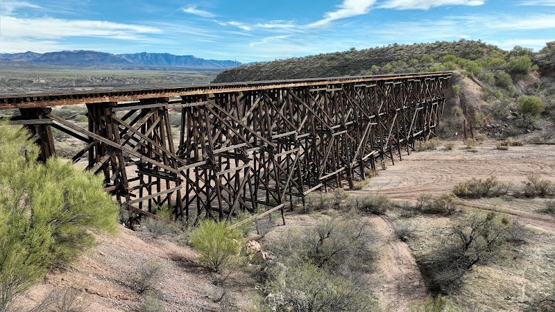 Photo of Tucson Wash Historical Railroad Bridge Trail Head