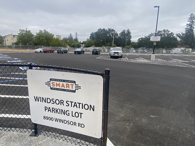 Photo of SMART Windsor Station Parking Lot