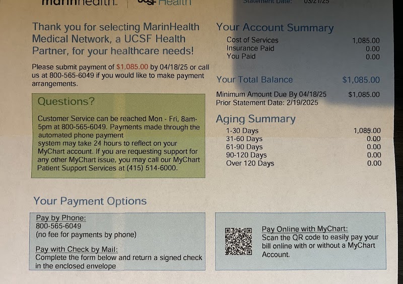 MarinHealth Endocrine & Diabetes Care | A UCSF Health Clinic photo 2