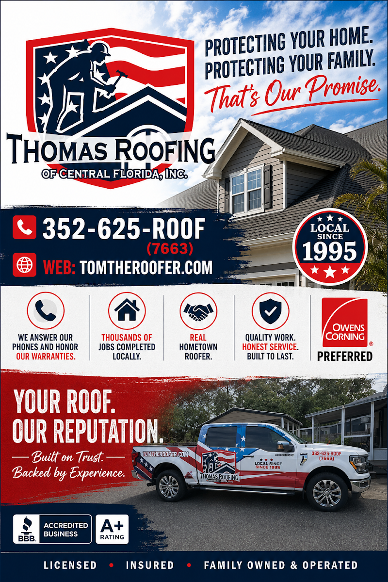 Photo of Thomas Roofing of Central Fl - Lady Lake Roofer