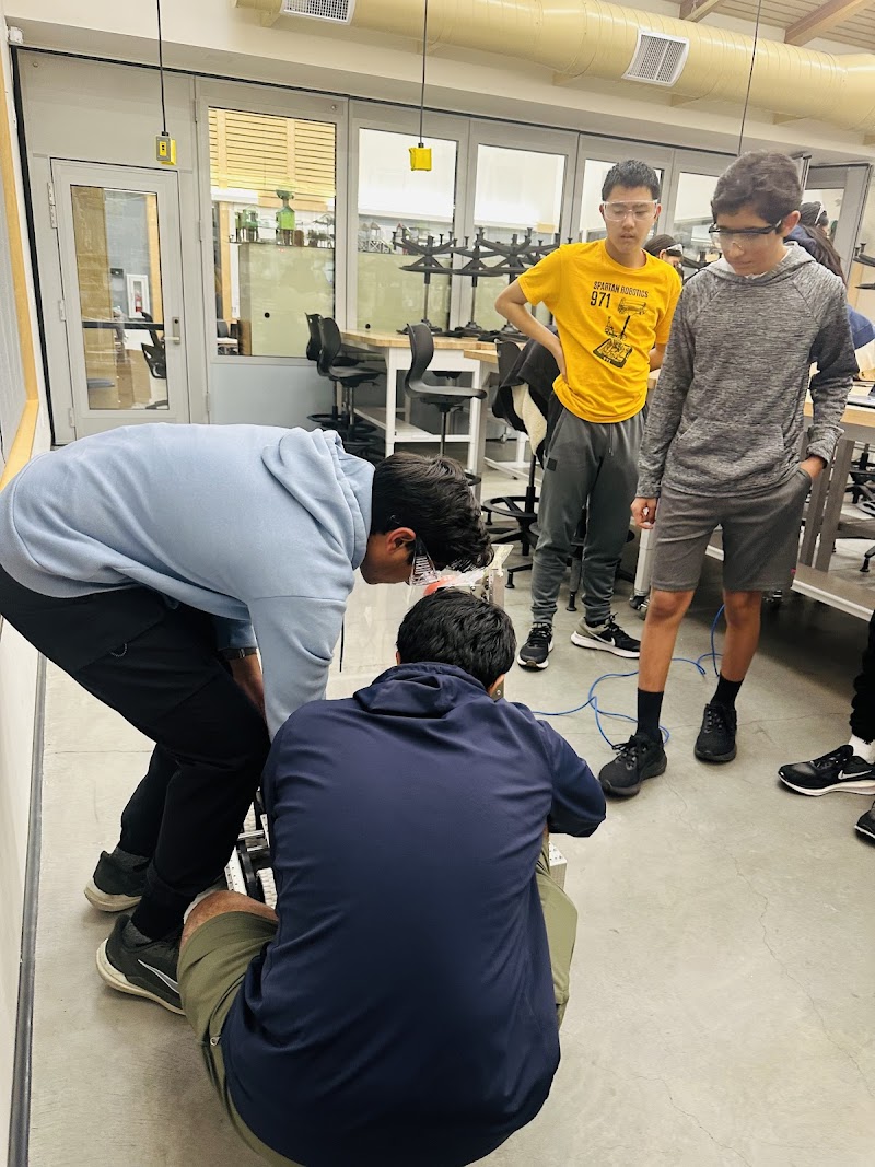 Photo of MVHS Robotics Lab